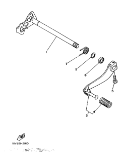 DT125LC Переключение скоростей