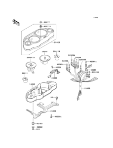 ZX1100 Приборы