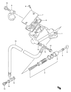 GSX-R1100 Сцепление cylinder