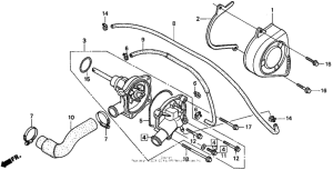  Водяной насос