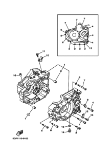  Картер двигателя