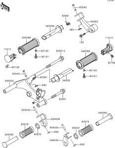 EN500 Подножки
