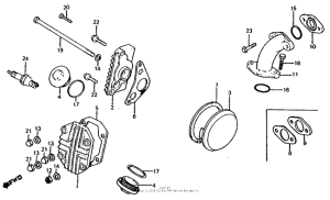 Z50R Крышка головки цилиндров