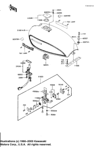 KZ1100 Tank fuel