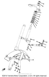 TR3 Steering - front fender