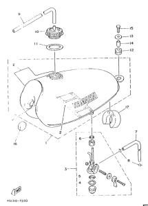 TY80 Топливный бак
