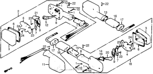 GL1100 Gl1100 turn signal