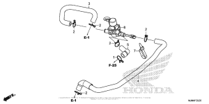 VFR800F Воздушный регулирующий клапан