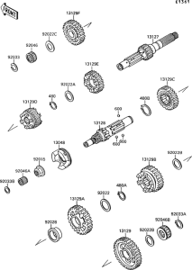 VN1500 Трансмиссия