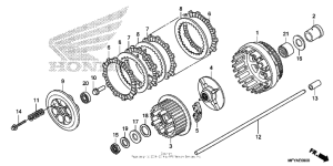 VT1300CT Сцепление