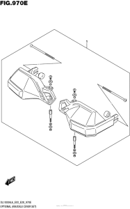 DL1000 (ABS) Optional (Knuckle Cover Set)