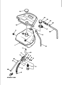 YA100 ﾌﾕｴﾙﾀﾝｸ