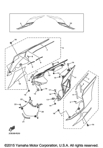 YZF-R1 Боковые обтекатели
