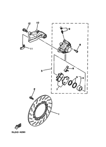RZ350RR ﾘﾔﾌﾞﾚｰｷｷﾔﾘﾊﾟ