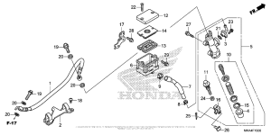 NC700X Rear Brake Master Cylinder (1)