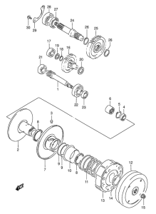 AE50 Трансмиссия