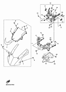 YZF-R1 RaceBase カウリング 1