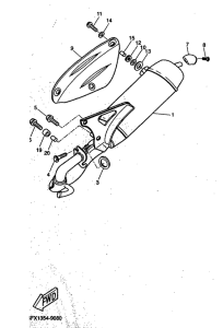 CW50RS Выхлопная система