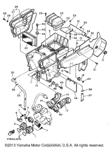 XT600EB Впускная система
