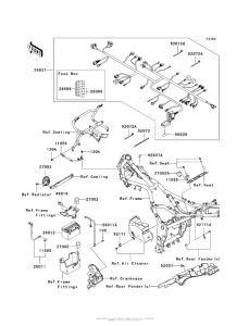 EX250 Электрика