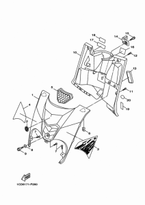 YW50F Ветровое стекло