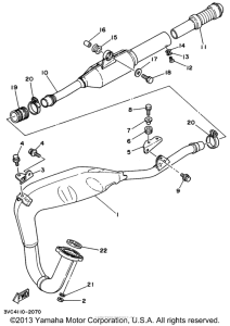 RT180H Выхлопная система