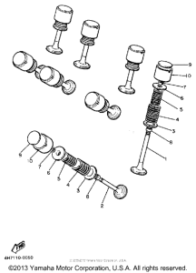 FJ1200AC Клапана