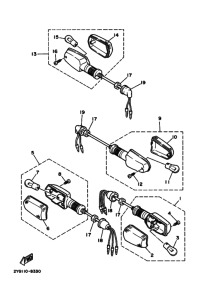 TW200E Проблесковый световой сигнал