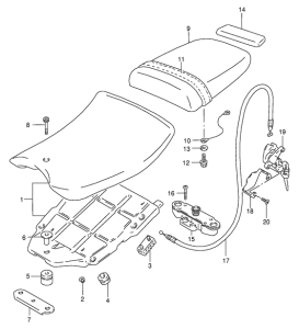 RG125 Пружина