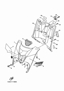 YW50F Ветровое стекло