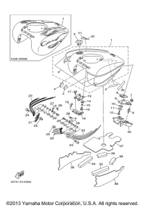 XV1900AS Топливный бак