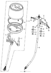 CB125S Speedometer s