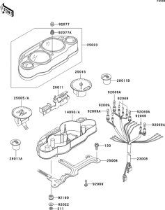 ZX600 Приборы