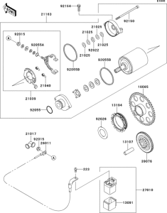 EJ800 Стартер