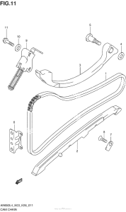 AN650Z Цепь ГРМ