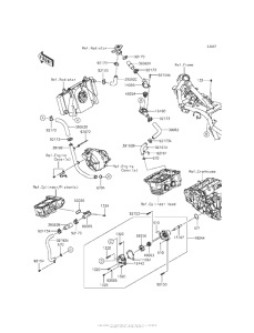 EX300 Патрубки охлаждения
