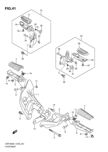 VZR1800 Подножки