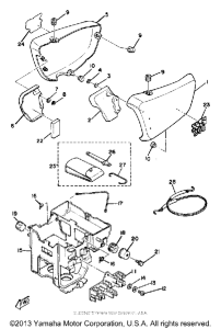 XS850G Side cover tool