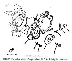 XJ750J Pickup coil governor