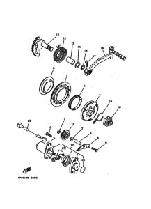 CY50 CY50L Стартер