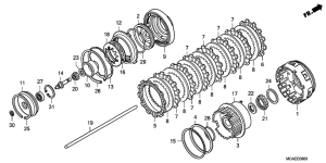 GL1800 (ABS) Бендикс