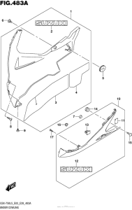 GSX-R750 Under Cowling