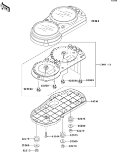ZX600 Приборы