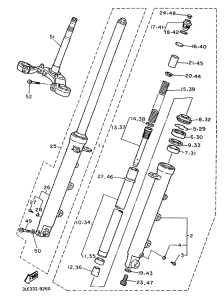 FZR10000 Передняя вилка