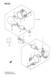 RV125 Поворотники