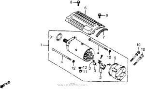 CB650 Стартер