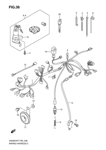 GS500 Жгут проводов