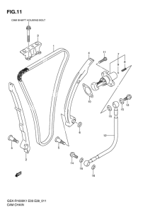 GSX-R1000 Держатель направляющей