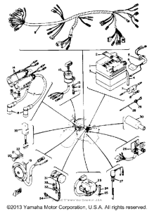 RD350B Электрика