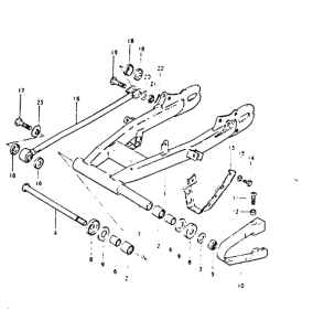 DR400 Маятник задний